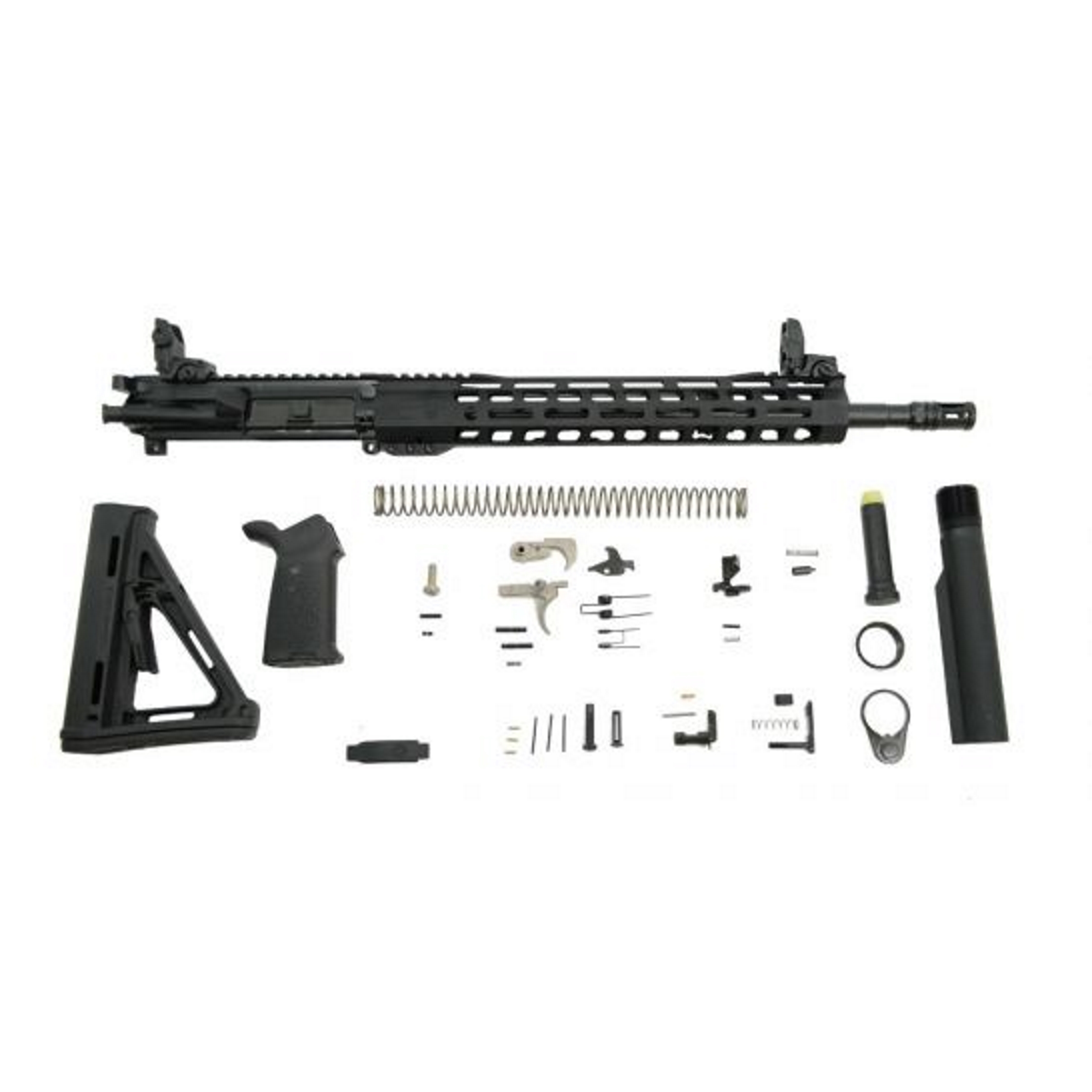 16″ 5.56 M-Lok Moe Ept Rifle Kit W/ Mbus Sights | M-lok Moe Ept Rifle Kit W/ Mbus Sights