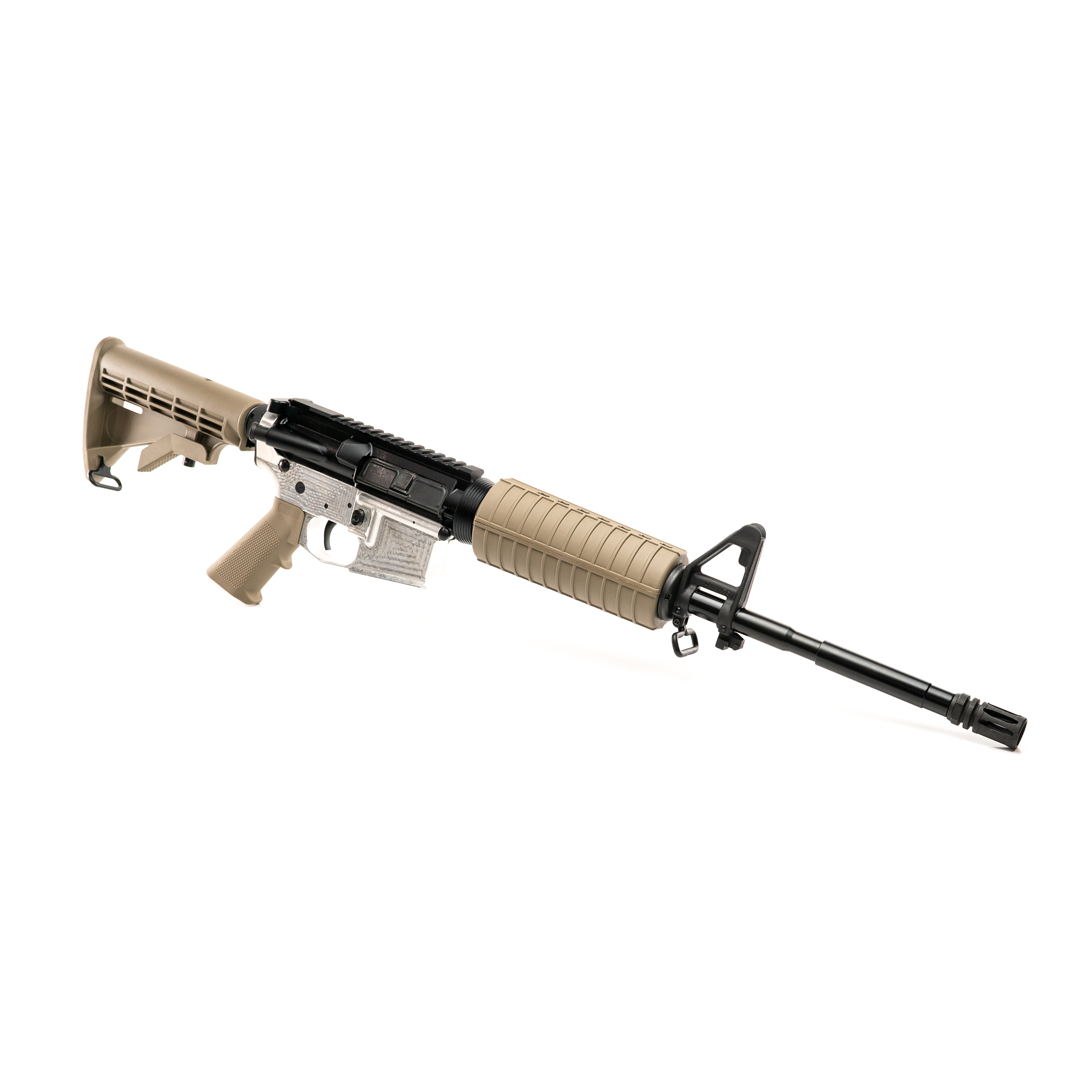 16″ 5.56 M4 Classic Fde Rifle Build Kit | AR-15 Rifle Kits for Sale
