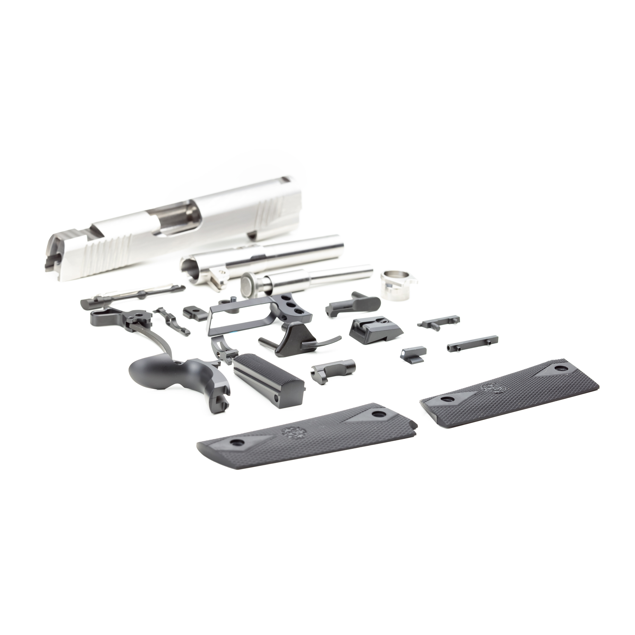 M1911 Parts Kit 9mm Commander 4.25″ Stainless Steel | 1911 STAINLESS Commander Slide for 4.25" BULL Barrel