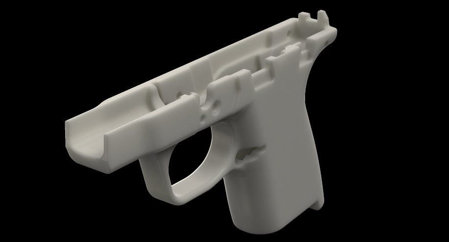 Ghost Smith & Wesson M&p Shield 3d Printed Parts Kit W/files - Image 2