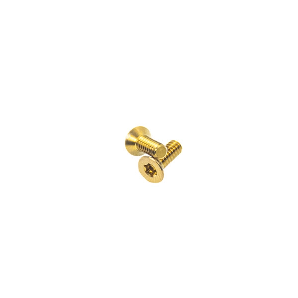 TTI Titanium Optic screw in Gold | Titanium Optic Screw Set