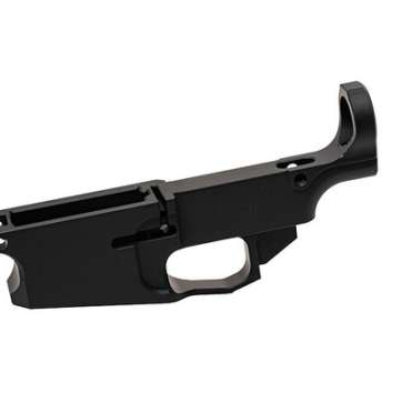 Black Anodized Billet .308 80% Lower Receiver – Blemished