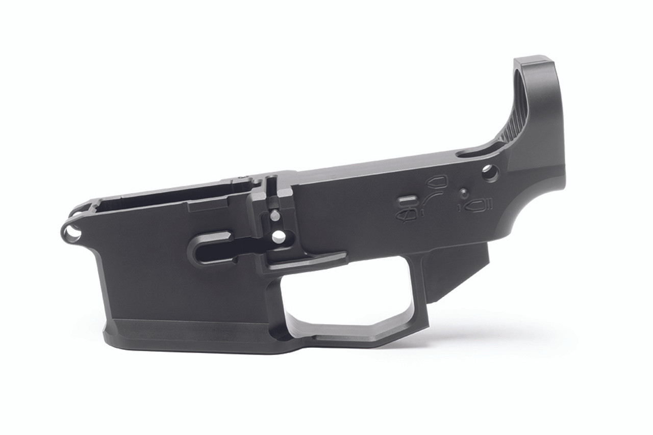 Type III Hard Anodized Billet AR-15 80% Lower Receiver - Ambi - Blemished | AR15 Lower Receiver, Ambidextrous, 80% | Type III Hard Anodized 80% Billet AR-15 Lower by 80% Arms