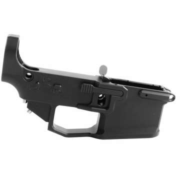 Type III Hard Anodized Billet AR-15 80% Lower Receiver – Ambi