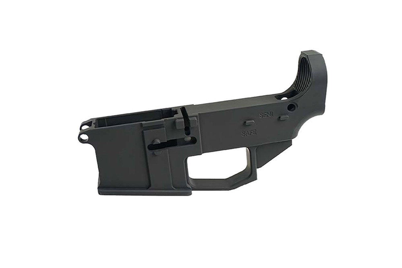Type III Hard Anodized Billet AR-15 80% Lower Receiver - Classic | AR-15 Billet 80% Lower Receiver | Type III AR-15 Hard Anodized Billet
