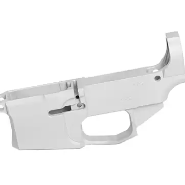 Bead Blasted Billet AR-15 80% Lower Receiver