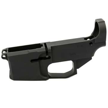 Type III Hard Anodized Billet AR-15 80% Lower Receiver