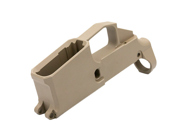Flat Dark Earth Cerakoted Billet AR-15 80% Lower Receiver - Image 4