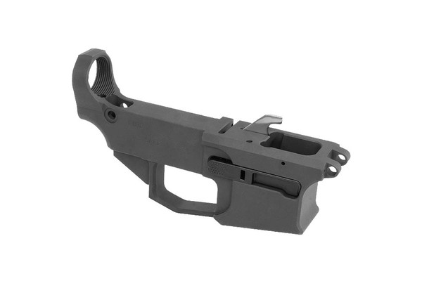 9mm AR-9 80% Lower Receiver - Glock Compatible - Black - Image 2