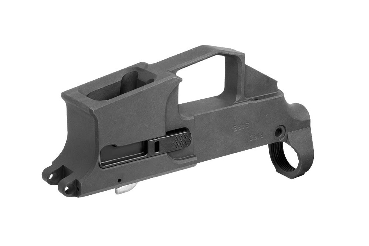 9mm AR-9 80% Lower Receiver - Glock Compatible - Black - Image 4