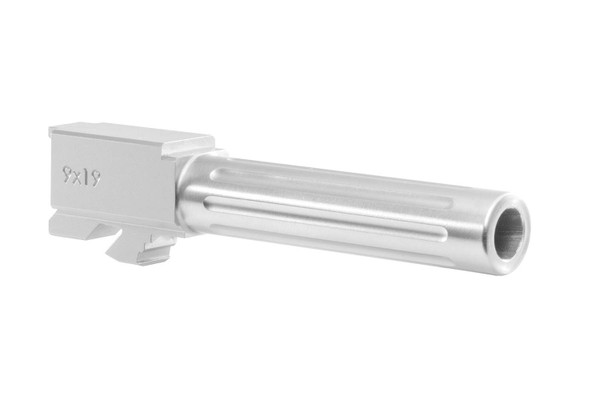 80% Arms 9MM G19 Barrel - Fluted - Raw - Image 3
