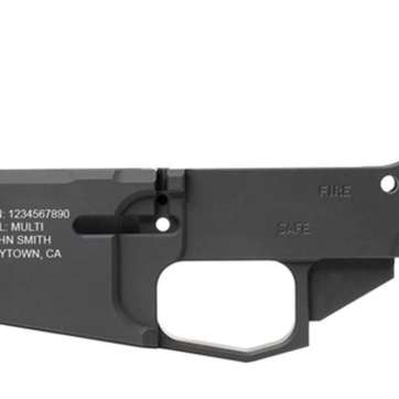 Custom Serialized 80% Lowers – AR-15