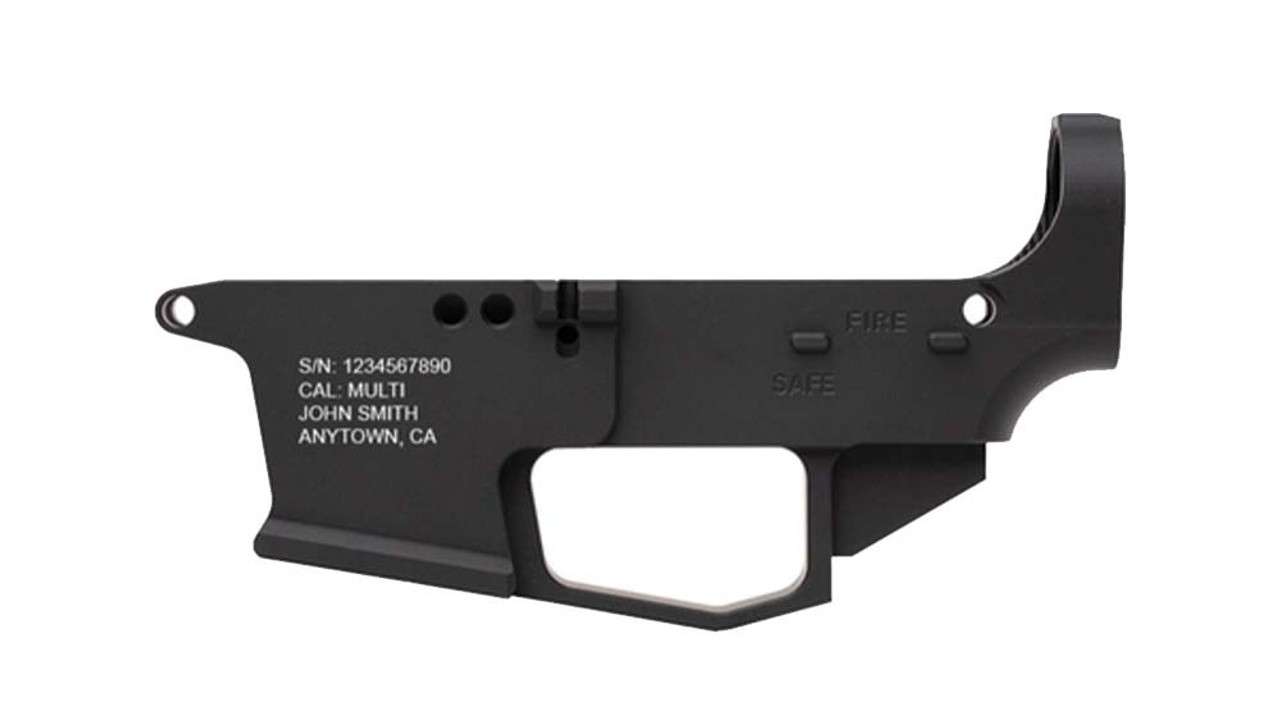 Custom Serialized 80% Lowers - AR9 | 80% AR9 Lower Receiver