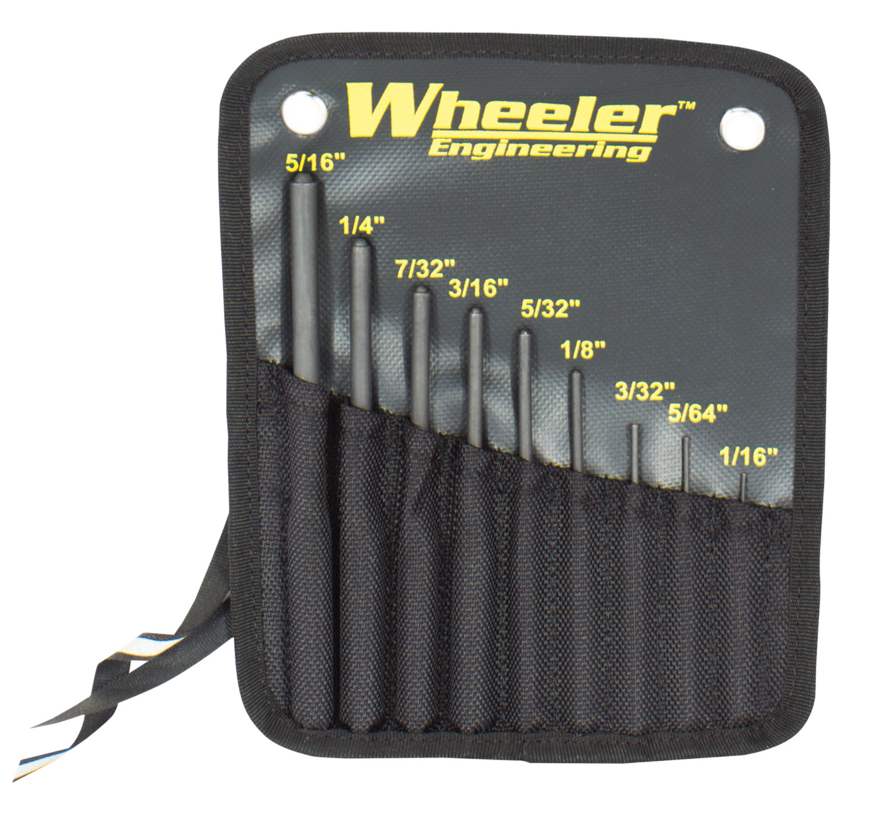 Wheeler - Roll Pin Punch Set Tool | Master Roll Pin Punch Set
