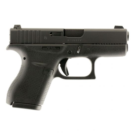 Glock 42 .380 ACP Pistol with Night Sights, Black - UI4250701 | Buy Glock 42 .380 ACP Pistol with Night Sights, Black - UI4250701