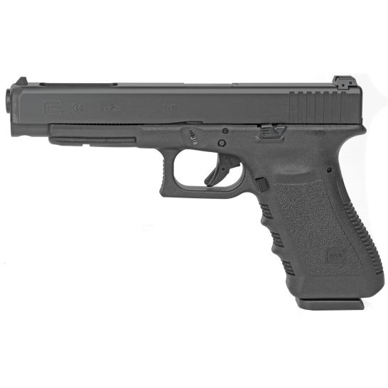 Glock 34 9mm Pistol, 5.31" Barrel, Fixed Sights, Black - G34417US | Buy Glock 34 9mm Pistol, 5.31" Barrel, Fixed Sights, Black - G34417US