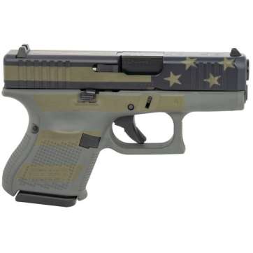 Glock 26 Gen 5 9mm 3.43″ 10+1rds, Operator Flag Cerakote – UA265S204OP