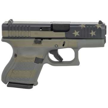 Glock 27 Gen 5 .40 S&W 3.43″ 9+1rds, Operator Flag Cerakote – PA275S204OP