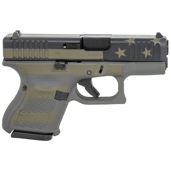 Glock 27 Gen 5 .40 S&W 3.43" 9+1rds, Operator Flag Cerakote - PA275S204OP | Buy Glock 27 Gen 5 .40 S&W 3.43" 9+1rds, Operator Flag Cerakote - PA275S204OP