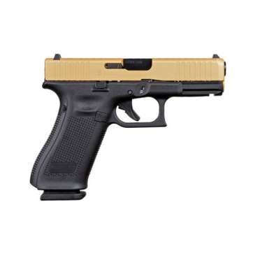 Glock 45 9mm Pistol, Gold Slide – ACG-57035