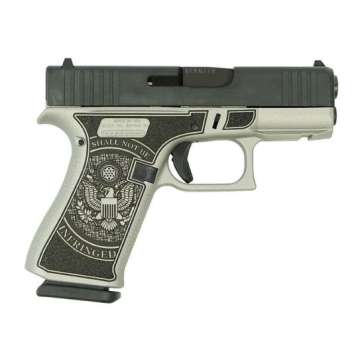 Glock G43X 2nd Amendment Subcompact 9mm 3.41″ 10rds, Gray