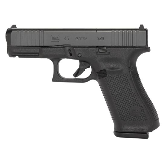 Glock 45 M.O.S. 9mm Pistol, 4.02" Barrel, Fixed Sights, Black - G4517MOSAUT | Buy Glock 45 M.O.S. 9mm Pistol, 4.02" Barrel, Fixed Sights, Black - G4517MOSAUT