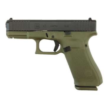 Glock 45 Gen 5 9mm Pistol, Battlefield Green – PA455S203BFG