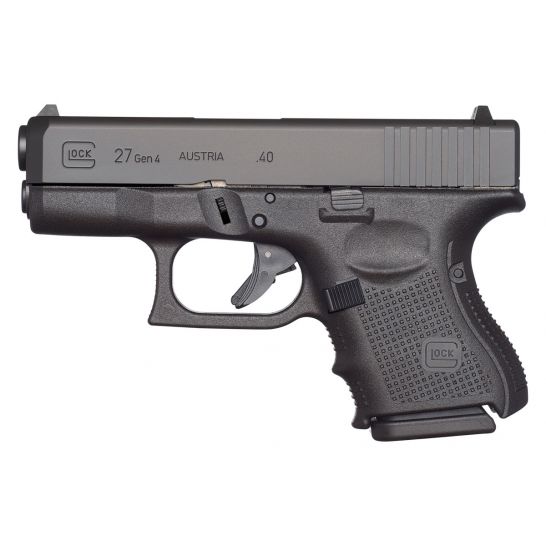 Glock 27 Gen 4 3.42" .40 S&W Pistol, Black - UG2750201 | Buy Glock 27 Gen 4 3.42" .40 S&W Pistol, Black - UG2750201