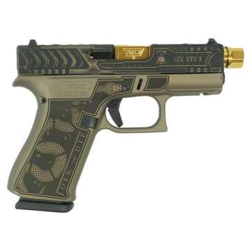 Glock G43X Revolution Subcompact 9mm 3.92″ 10rds, Distressed Colonial Brown