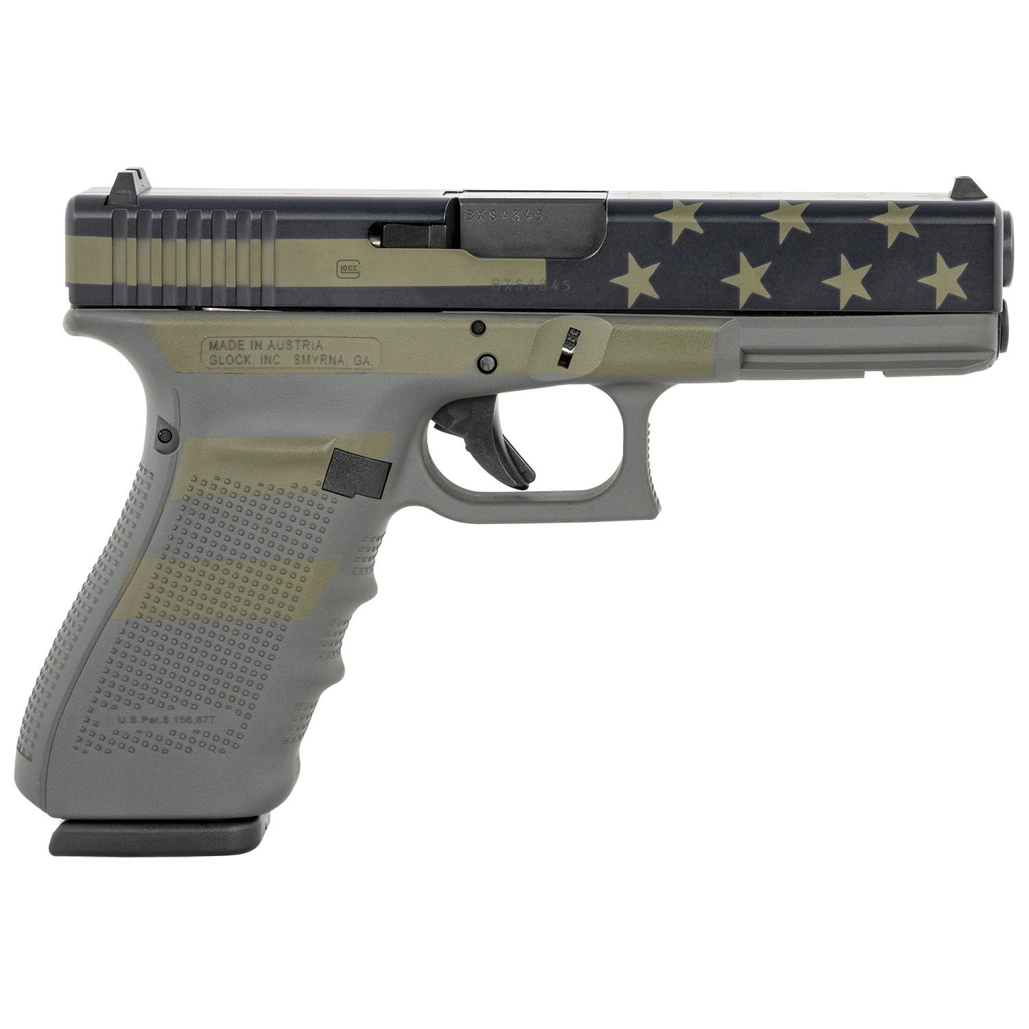 Glock 20 Gen 4 10mm Auto 4.61" 15+1rds Operator Flag Cerakote - PG2050204OP | Buy Glock 20 Gen 4 10mm Auto 4.61" 15+1rds Operator Flag Cerakote - PG2050204OP