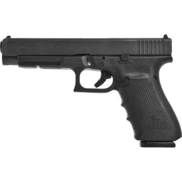 Glock 41 M.O.S. .45 ACP Pistol, 5.31″ Barrel, Adjustable Sights, Black – G41413MOSUS