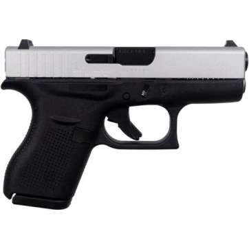 Glock 42 380 Auto 3.26″ 6rd Shimmering Aluminum – ACG-57049