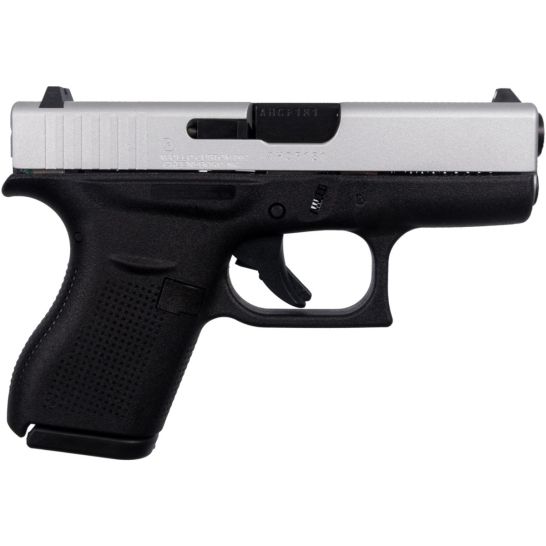 Glock 42 380 Auto 3.26" 6rd Shimmering Aluminum - ACG-57049 | Buy Glock 42 380 Auto 3.26" 6rd Shimmering Aluminum - ACG-57049