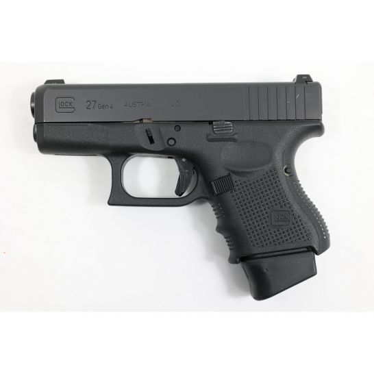 Glock 27 Gen4 .40 S&W Pistol 9rd 3.42" FXD, USED- PG2750202-U | Buy Glock 27 Gen4 .40 S&W Pistol 9rd 3.42" FXD, USED- PG2750202-U