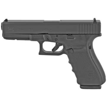 Glock 21 .45 ACP Pistol, 4.61″ Barrel, Fixed Sights, Black – PA215S201MOS