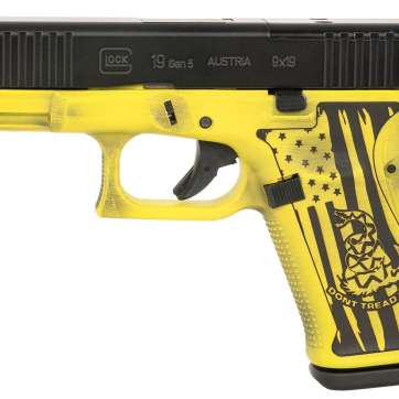 Glock G19 Gen 5 MOS 9mm 4.02″ 10rd Pistol Black