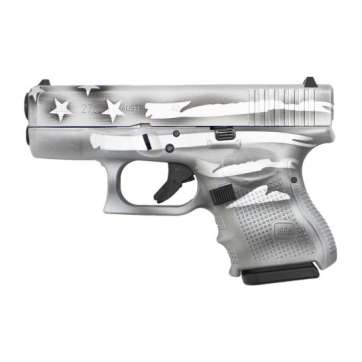 Glock G27 Gen 4 .40 S&W Pistol Sub Comp., Battleship Gray Distr Flag – PG2750204