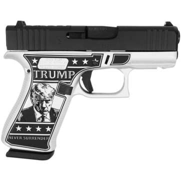 Glock G43X Custom Trump Mug Shot Subcompact 9mm 3.41″ 10rds