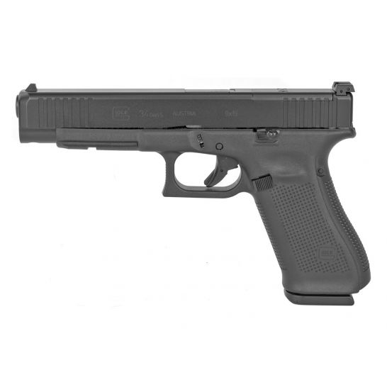 Glock 34 Gen 5 MOS 5.3" 9mm Pistol, Black - UA343S103MOS | Buy Glock 34 Gen 5 MOS 5.3" 9mm Pistol, Black - UA343S103MOS
