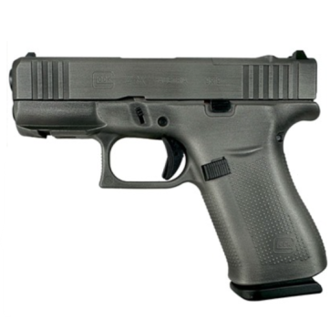 GLOCK 43X MOS 9MM 3.41″ BBL (2)10rd Pistol, Distressed Gun Metal Gray (Crow Exclusive) – 430111322