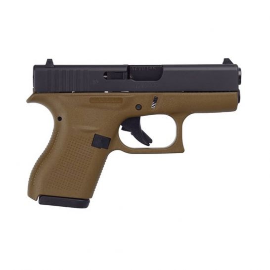 Glock 42 .380 ACP Pistol, Flat Dark Earth - UI4250201DE | Buy Glock 42 .380 ACP Pistol, Flat Dark Earth - UI4250201DE