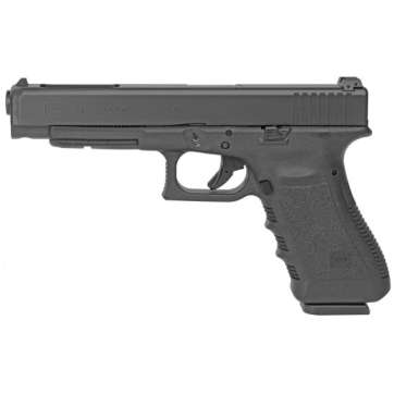 Glock 34 9mm Pistol, 5.31″ Barrel, Fixed Sights, Black – G3417AUT