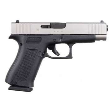 Glock 48 FS 9mm Pistol, Stainless PVD/Black – DAV-12417