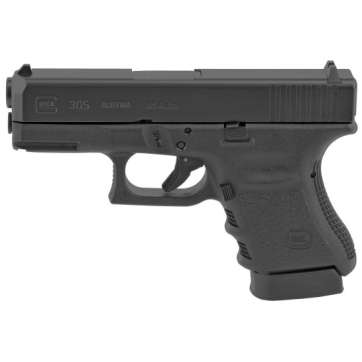 Glock 30 .45 ACP Pistol, 3.78″ Barrel, Fixed Sights, Black – G30SAUT