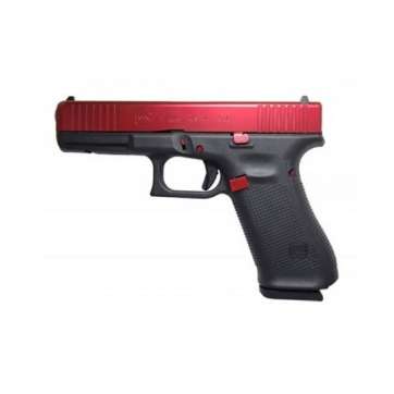 Glock G17 Gen5 9mm 17rd 4.5″ Pistol, Vulcan Red – PA175S203VULCAN
