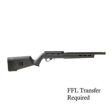 Faxon FX22 Rifle, Magpul stock (Black), 16″ Fluted Bull Barrel (Black)
