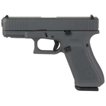 Glock 45 9mm Pistol, 4.02″ Barrel, Fixed Sights, Sniper Gray – PA455S204SG