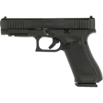 Glock 47 M.O.S. 9mm Pistol, 4.49″ Barrel, Fixed Sights, Black – PA475S201MOS