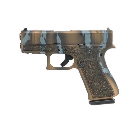 Glock 43X 9mm 3.4" 10rd Pistol, Urban Blue Tiger - PX4350204RMUB | Buy Glock 43X 9mm 3.4" 10rd Pistol, Urban Blue Tiger - PX4350204RMUB