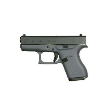 Glock 42 .380 ACP Pistol, Gray Frame – UI4250201GF